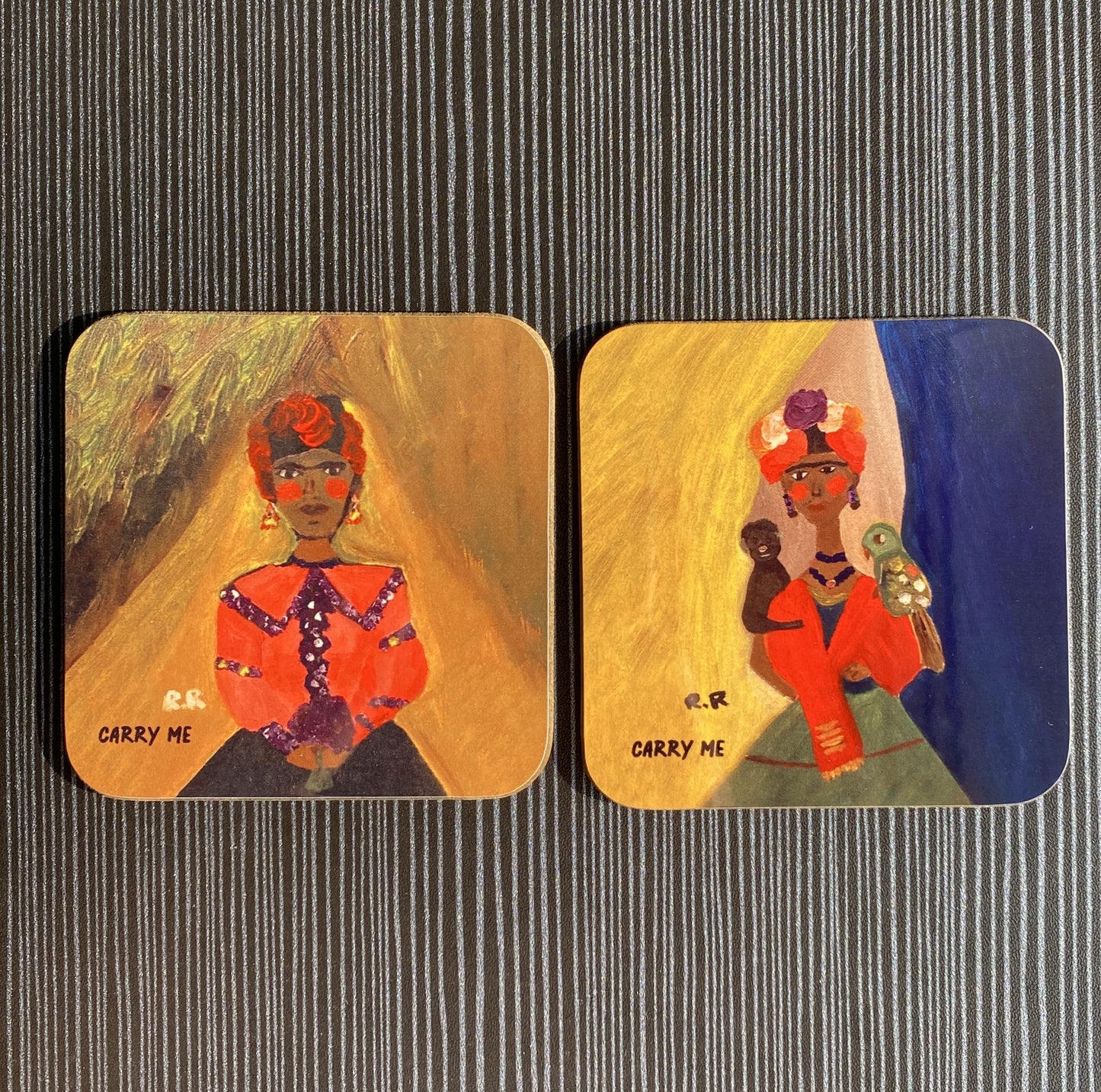 Coaster Frida Miss Kahlo Set Of 2