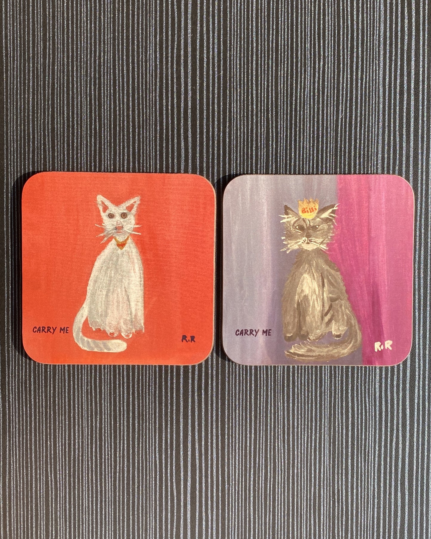 Coaster Cats Set Of 2