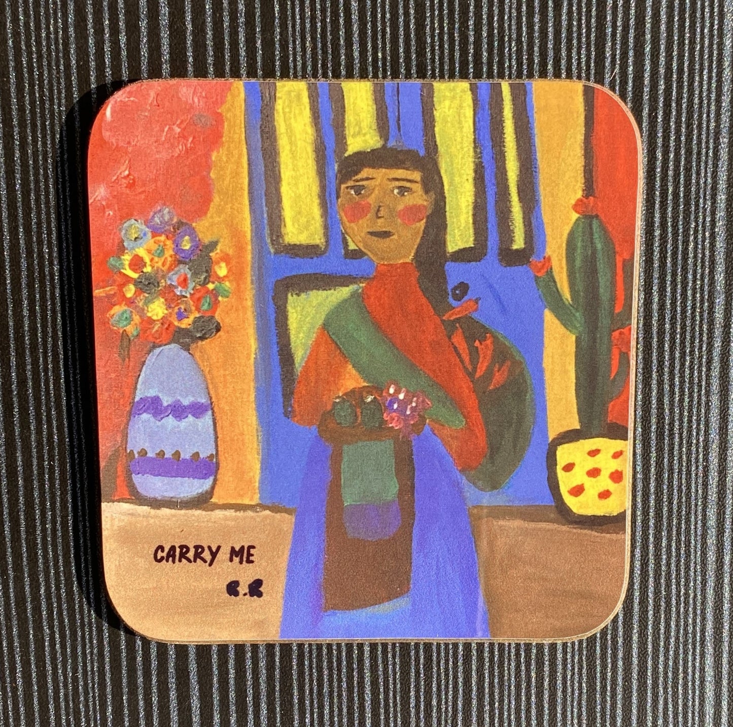Coaster Mexican Rosa