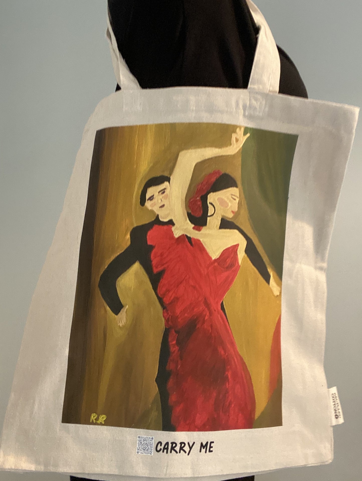 Tote Bag Flamenco Dancers
