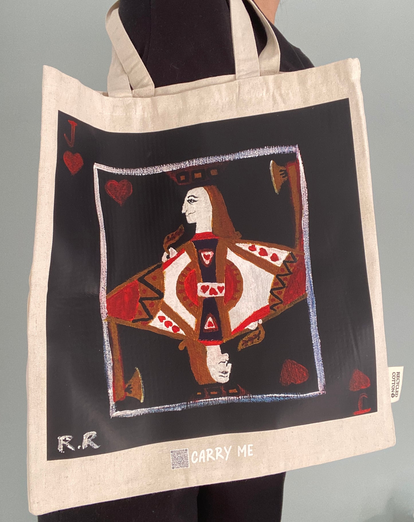 Tote Bag Hearts Jack of Hearts