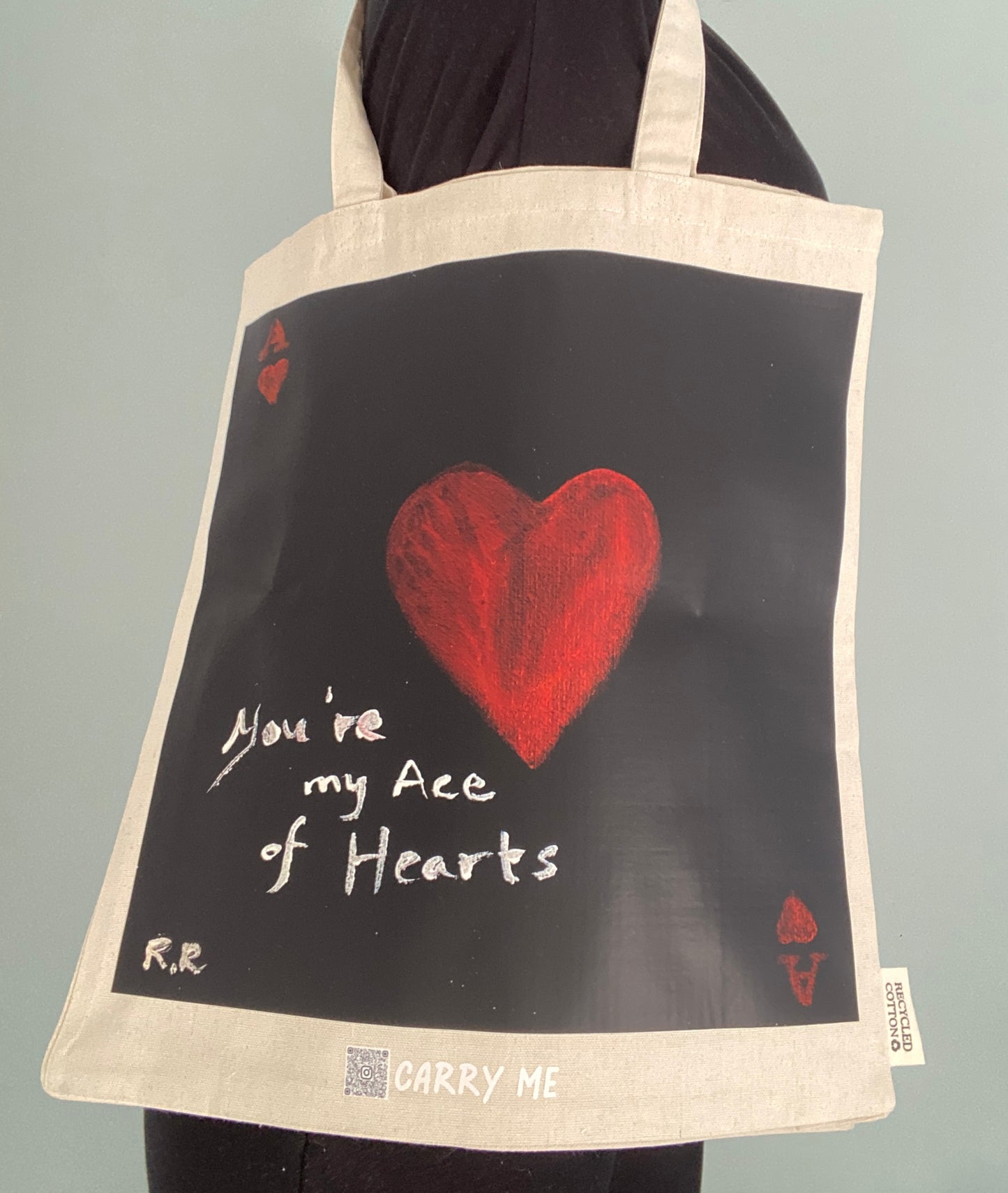 Tote Bag Hearts Ace of Hearts