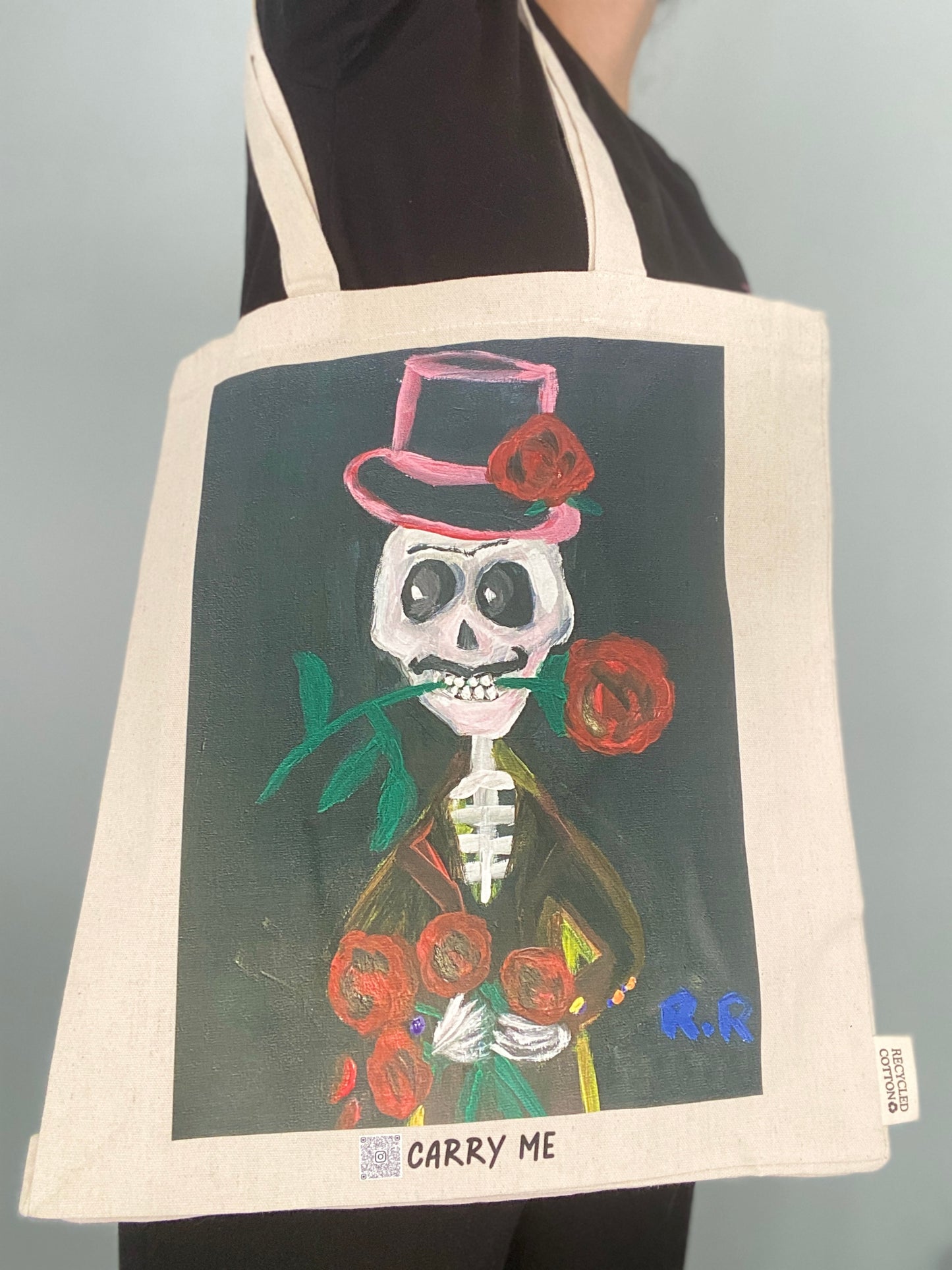 Tote Bag Skeleton Manuel
