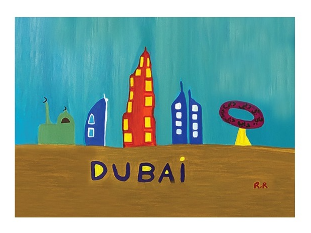 Z Artwork Dubai By Day