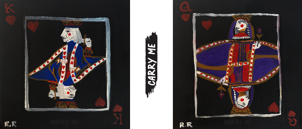 Magic Art Mug King of Hearts & Queen of Hearts