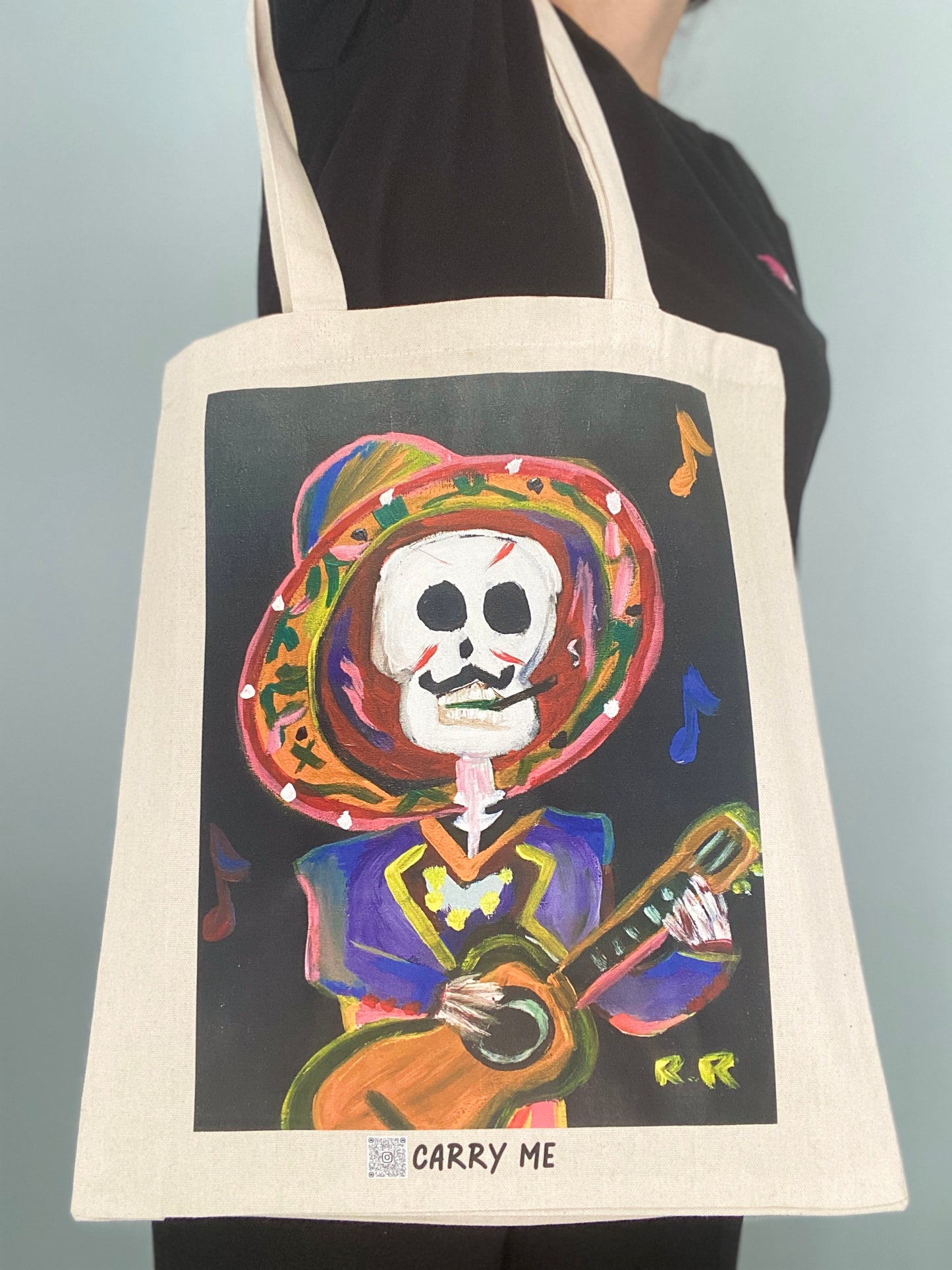 Tote Bag Skeleton José